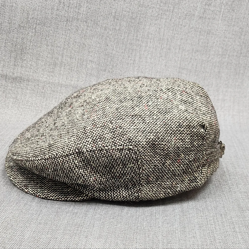 Vintage Haband Tweed Touring Herringbone Cap USA Made. lg - Picture 4 of 11